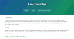 Desktop Screenshot of commandline.co.uk