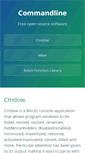 Mobile Screenshot of commandline.co.uk